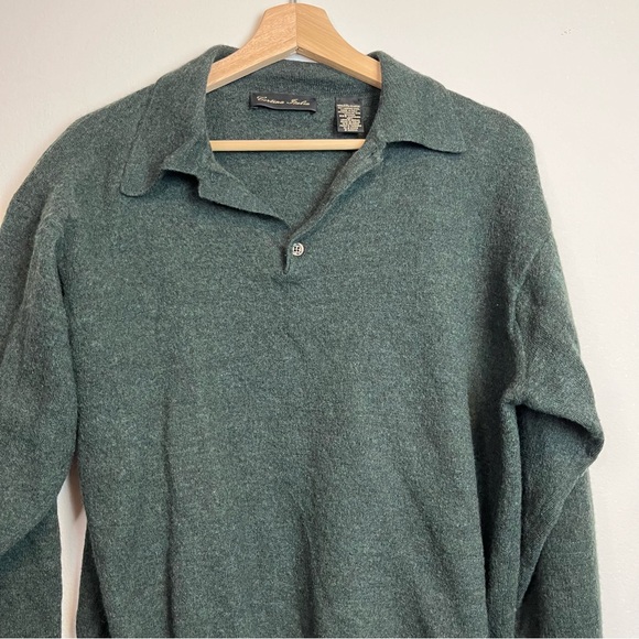 Cortina Italia Quarter Button Down Long Sleeve Sweater Size XXL - Picture 3 of 9
